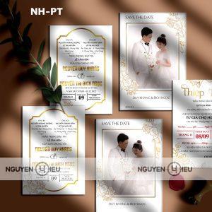 Thiệp cưới in ảnh